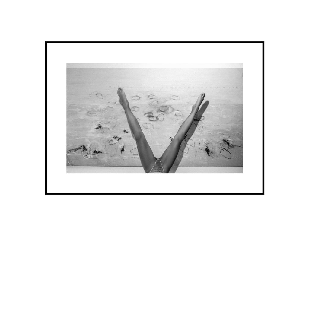 V Against the Painting - lifestyle mockup