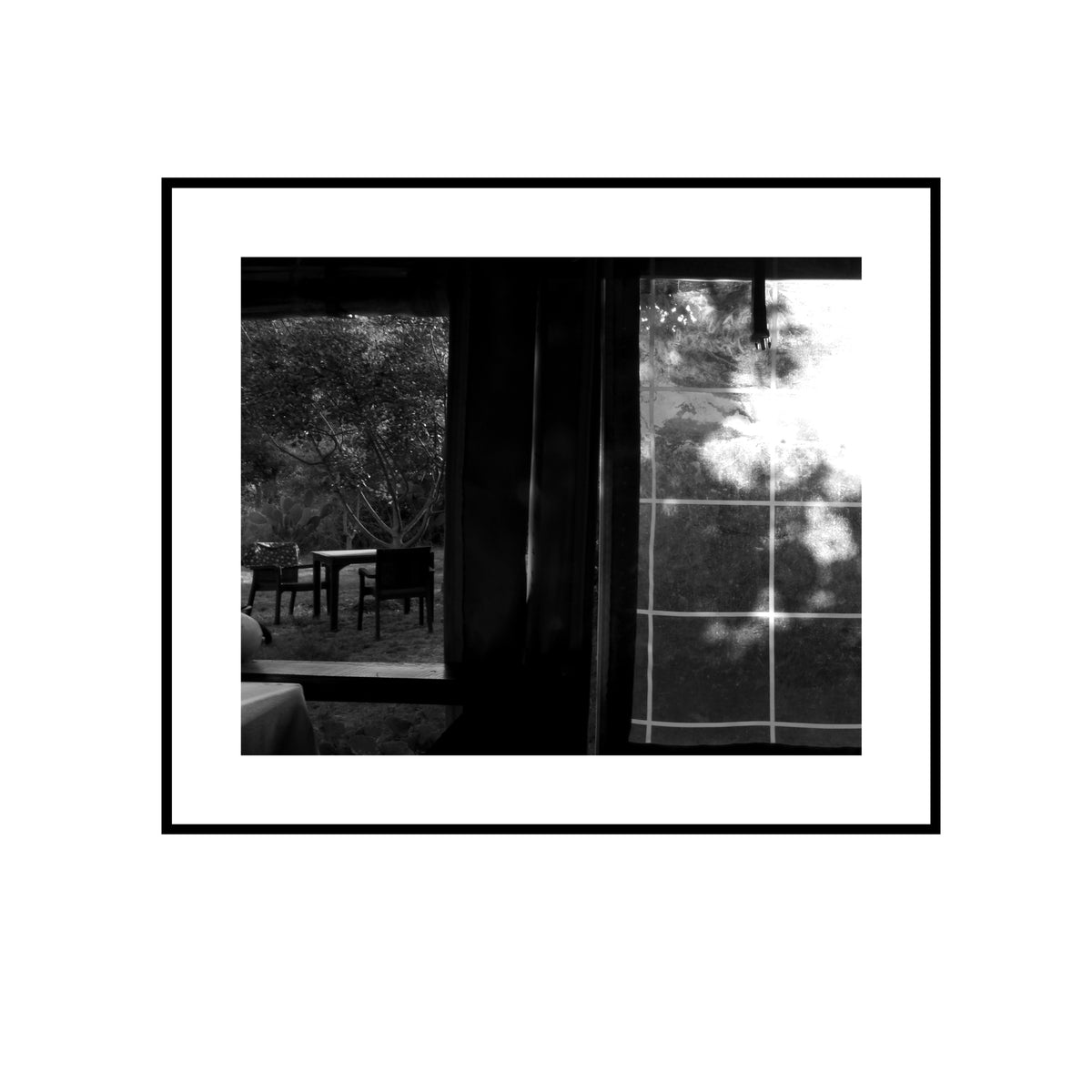 Reflections in the Window — framed mockup
