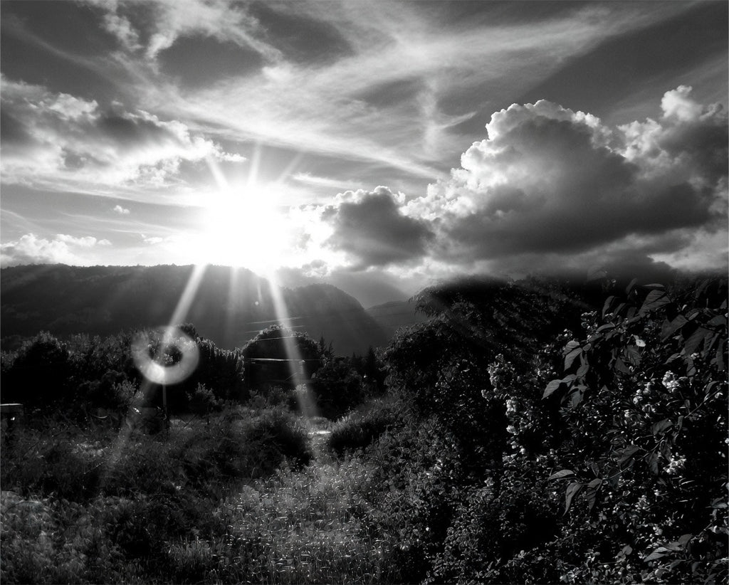 Sun Through the Clouds — unframed artwork