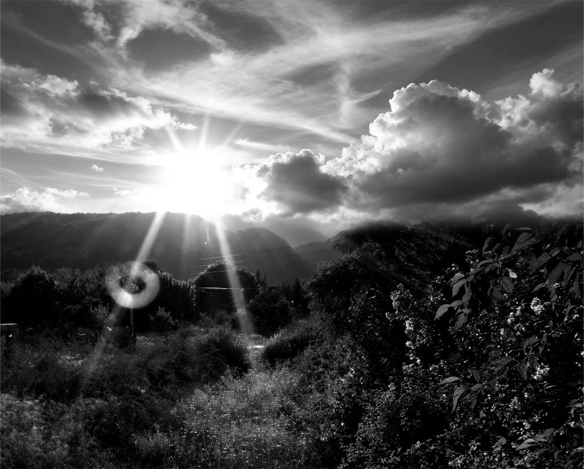 Sun Through the Clouds — unframed artwork