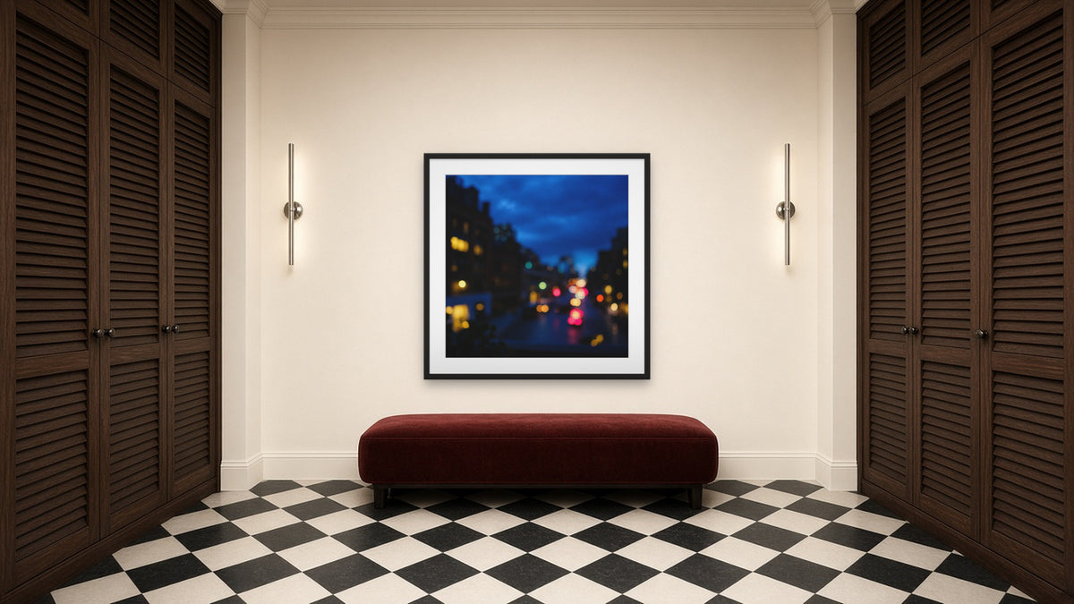 Empire Canyon by Lena Di, fine art photography print in a black frame