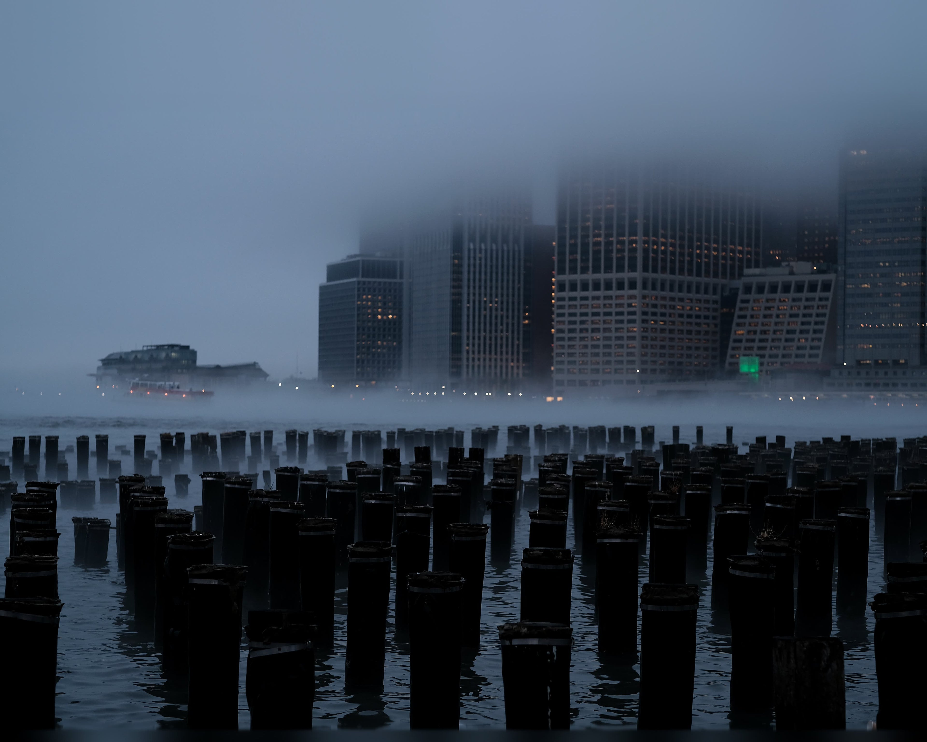 Gotham in the Fog