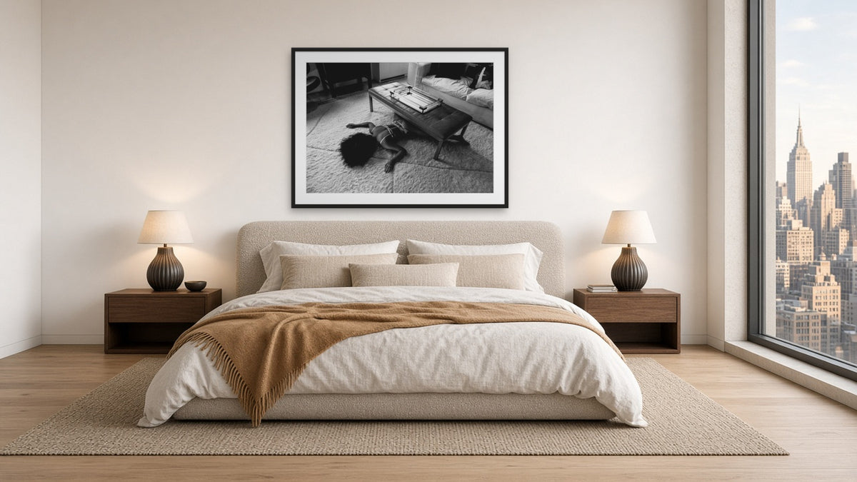 Hidden In Plain Sight by Lena Di, fine art photography print in a black frame