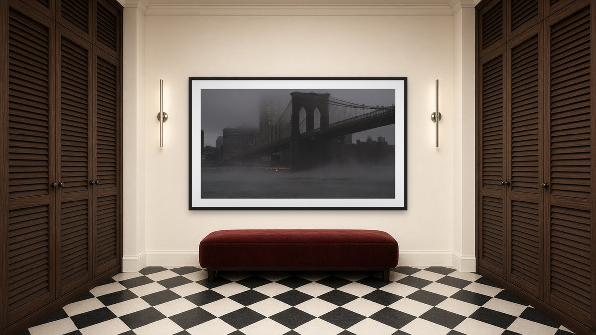 Mystery by Lena Di, fine art photography print in a black frame