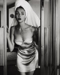 Silver Dress by Lena Di, fine art print