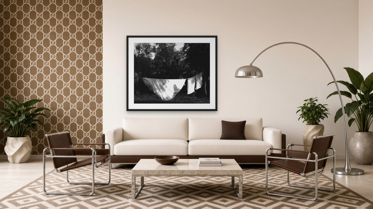 Simpler Life by Lena Di, fine art photography print in a black frame
